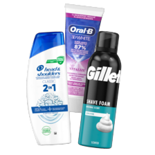 Alle Oral-B, Gillette, of Head&Shoulders